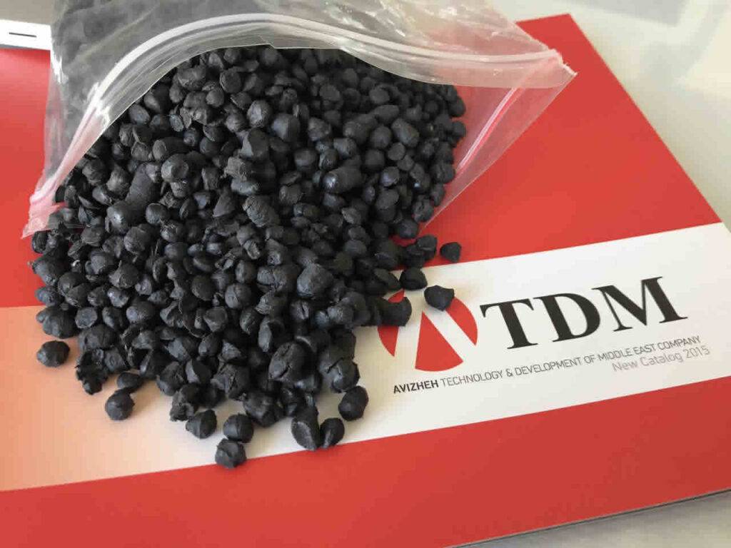 Asphalt plastomer pellets