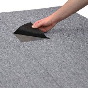 backside of carpet