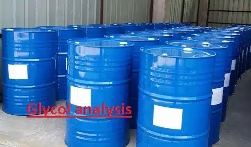 Glycol analysis